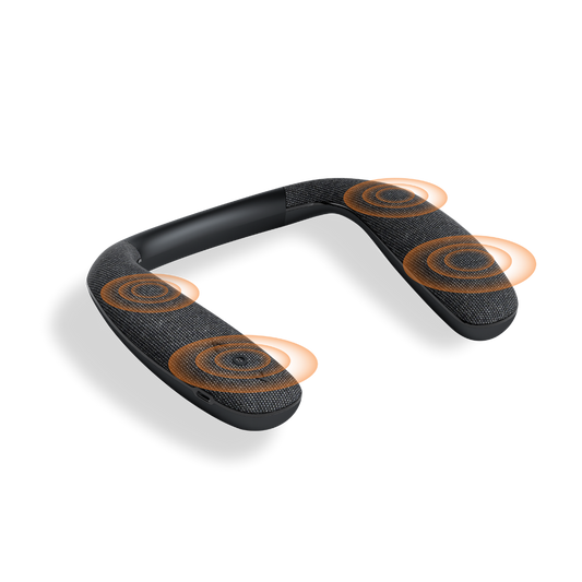 Bluetooth Wearable Neckband Speaker